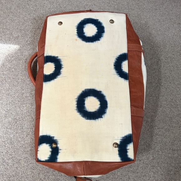 Shibori Indigo Travel Bag - Picture 3 of 8